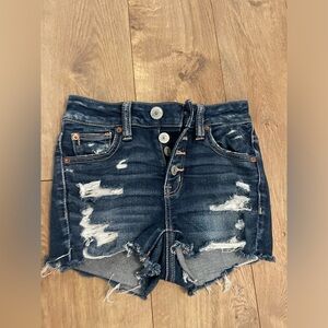 American eagle high rise stretch jean shorts